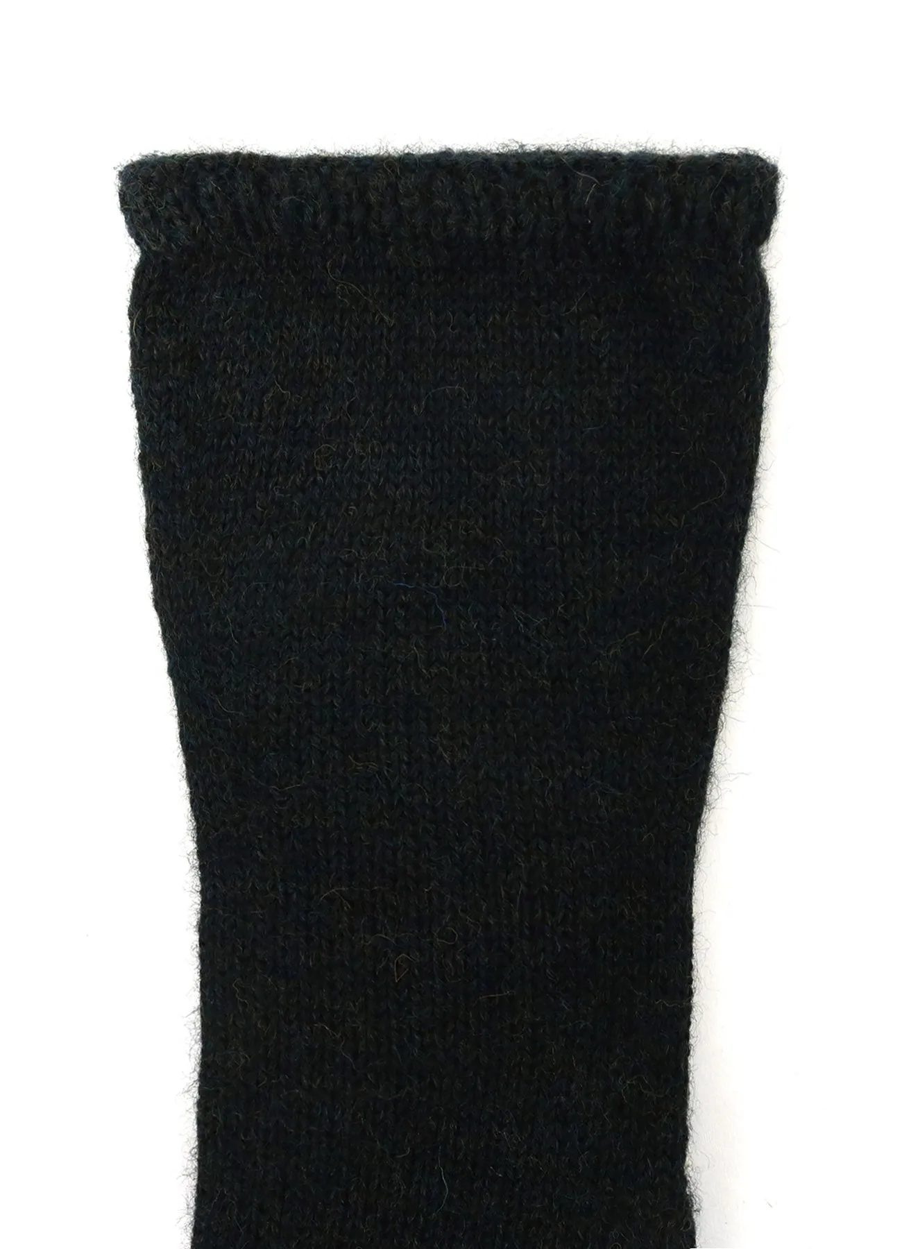 5G/WOOL PANTSLAIN STITCH LONG KNITTED GLOVES