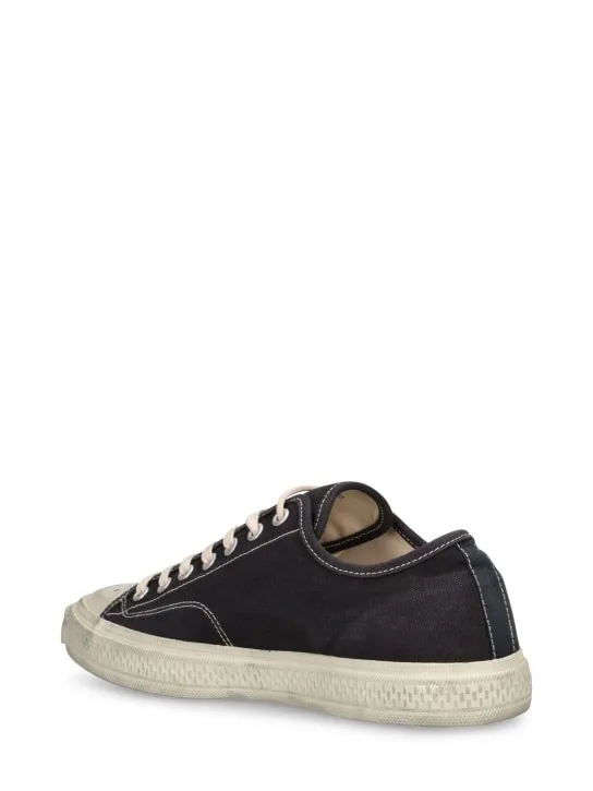 Acne Studios   Ballow soft tumbled cotton sneakers 