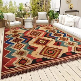 Add Southwest Flair to Home Decor with Washable Area Rug