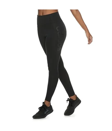 Adidas Womens Logo Compression Athletic Pants