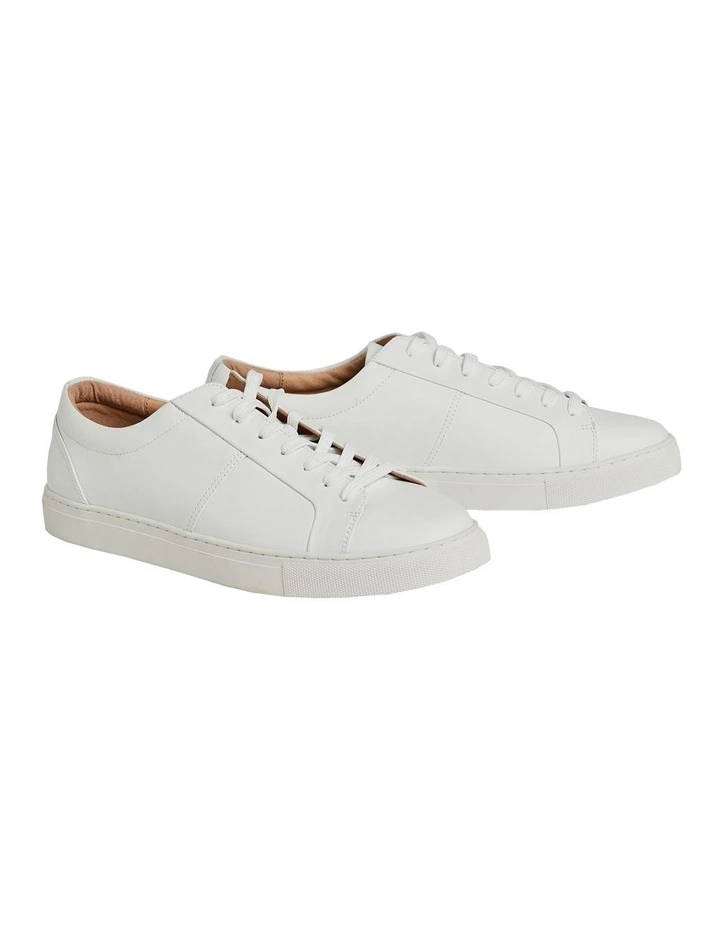 Aldin 2.0 Leather Sneaker in White