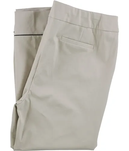 Alfani Womens Piped Casual Trouser Pants