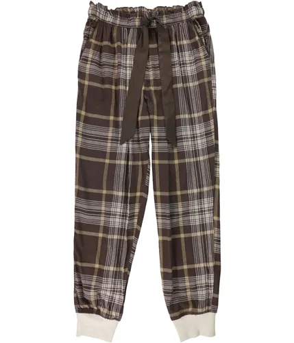 American Eagle Womens Plaid Pajama Jogger Pants, TW1