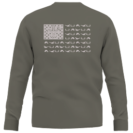 American Flag Long Sleeve Shirt