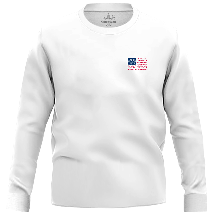 American Flag Long Sleeve Shirt