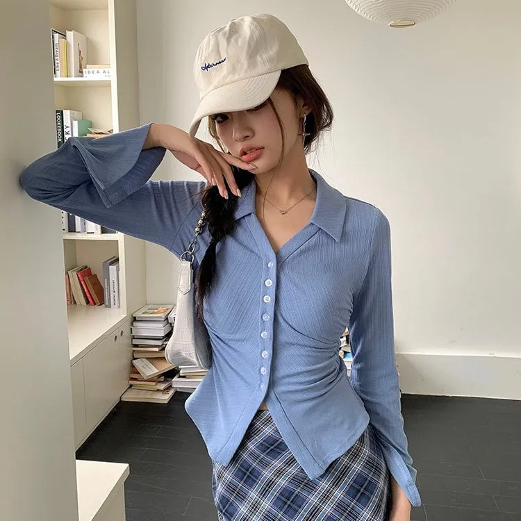 Annie Blue Top