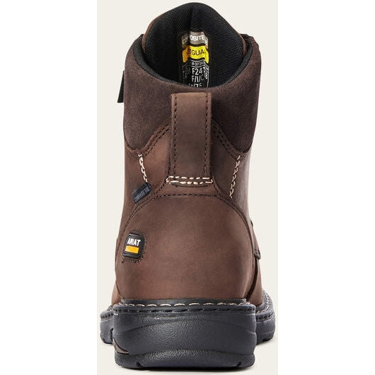 Ariat Women's Casey 6 Comp Toe Metguard Work Boot - Brown - 10033995