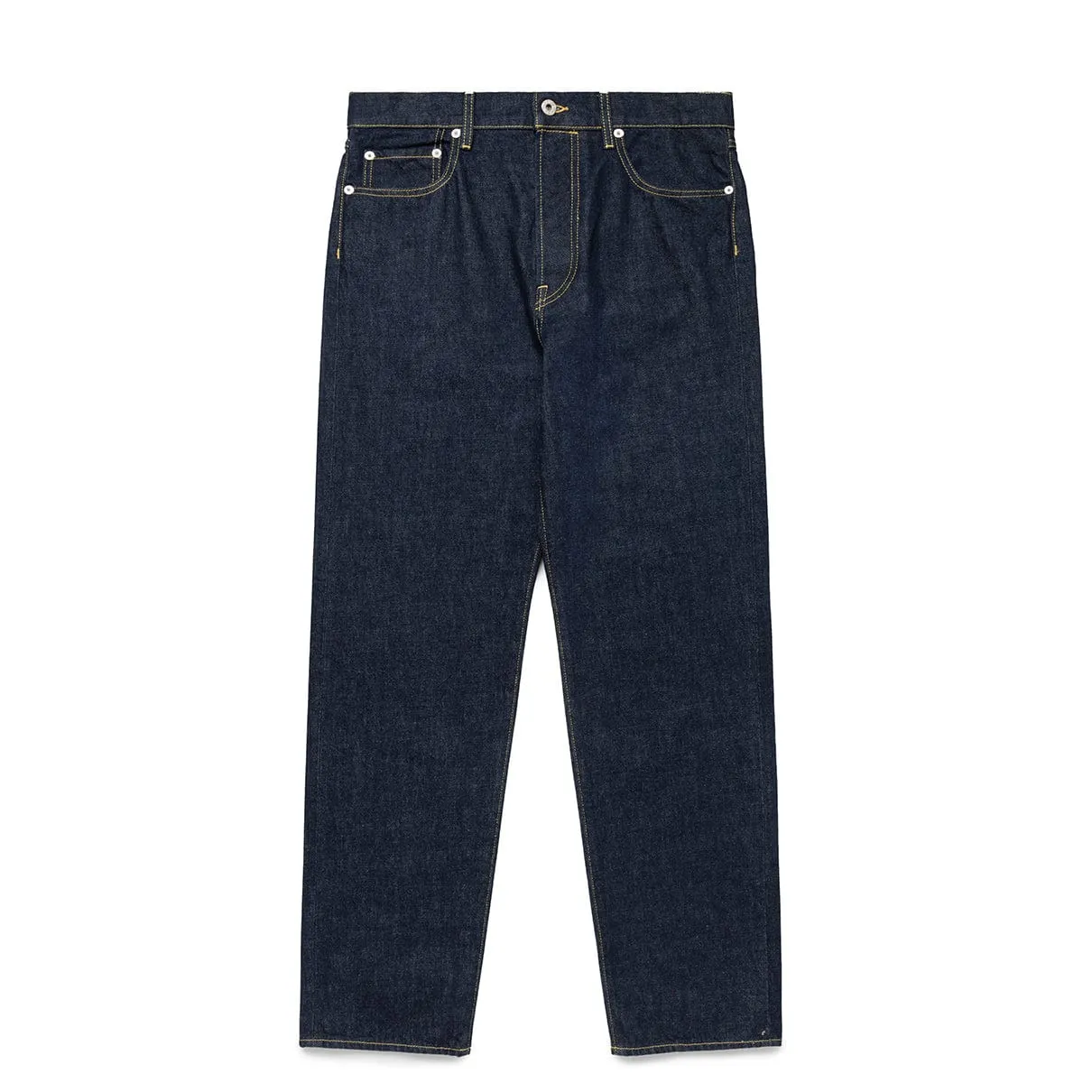 ASAGAO STRAIGHT JEANS RINSE BLUE DENIM | Bodega