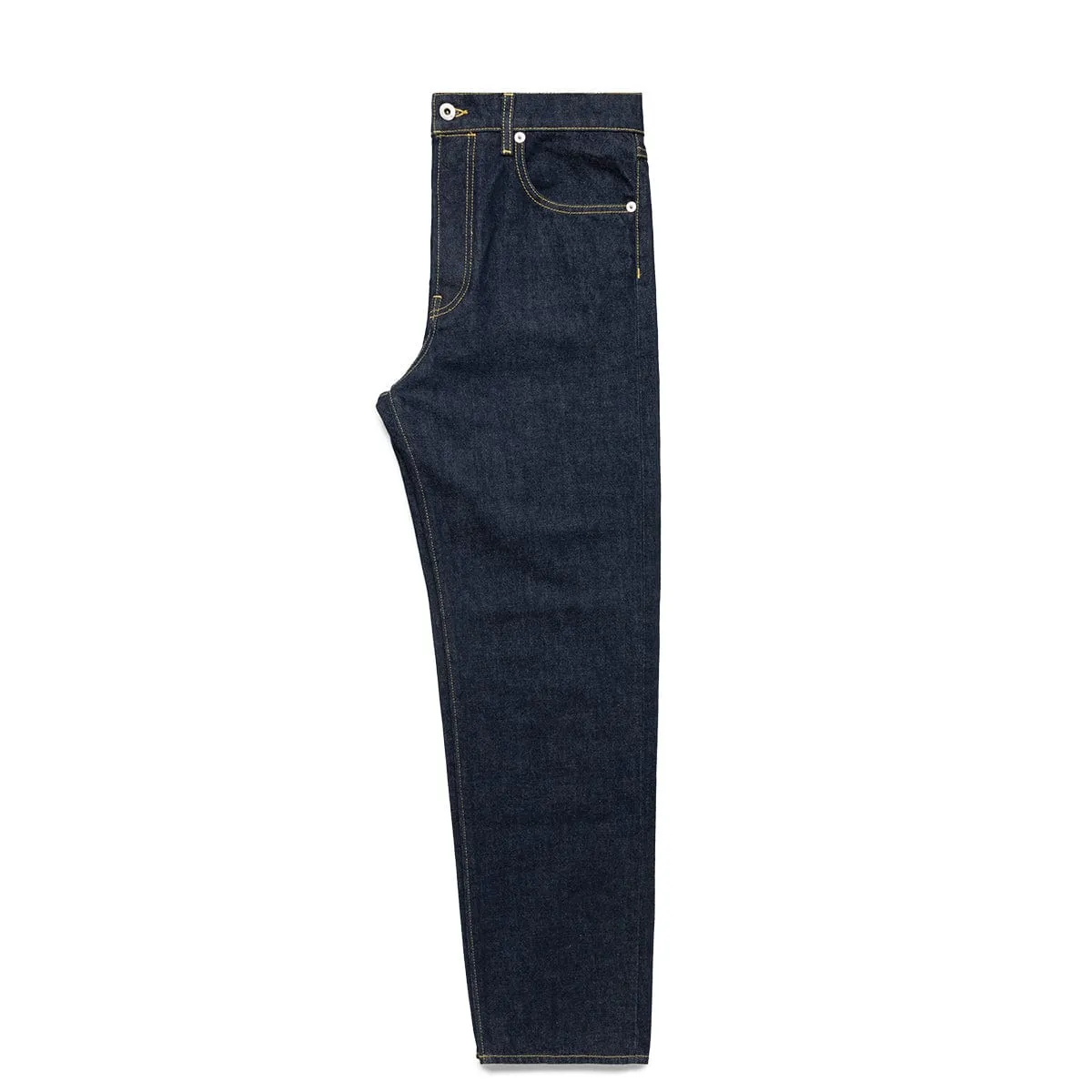 ASAGAO STRAIGHT JEANS RINSE BLUE DENIM | Bodega