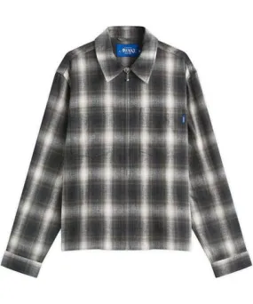 Awake NY Men's Brushed Flannel Shirt Jacket