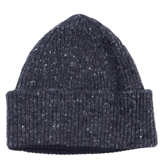 Barbour Lowerfell Donegal Beanie Charcoal