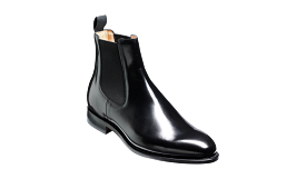 Barker Bedale Chelsea Boot - Hi Shine Black