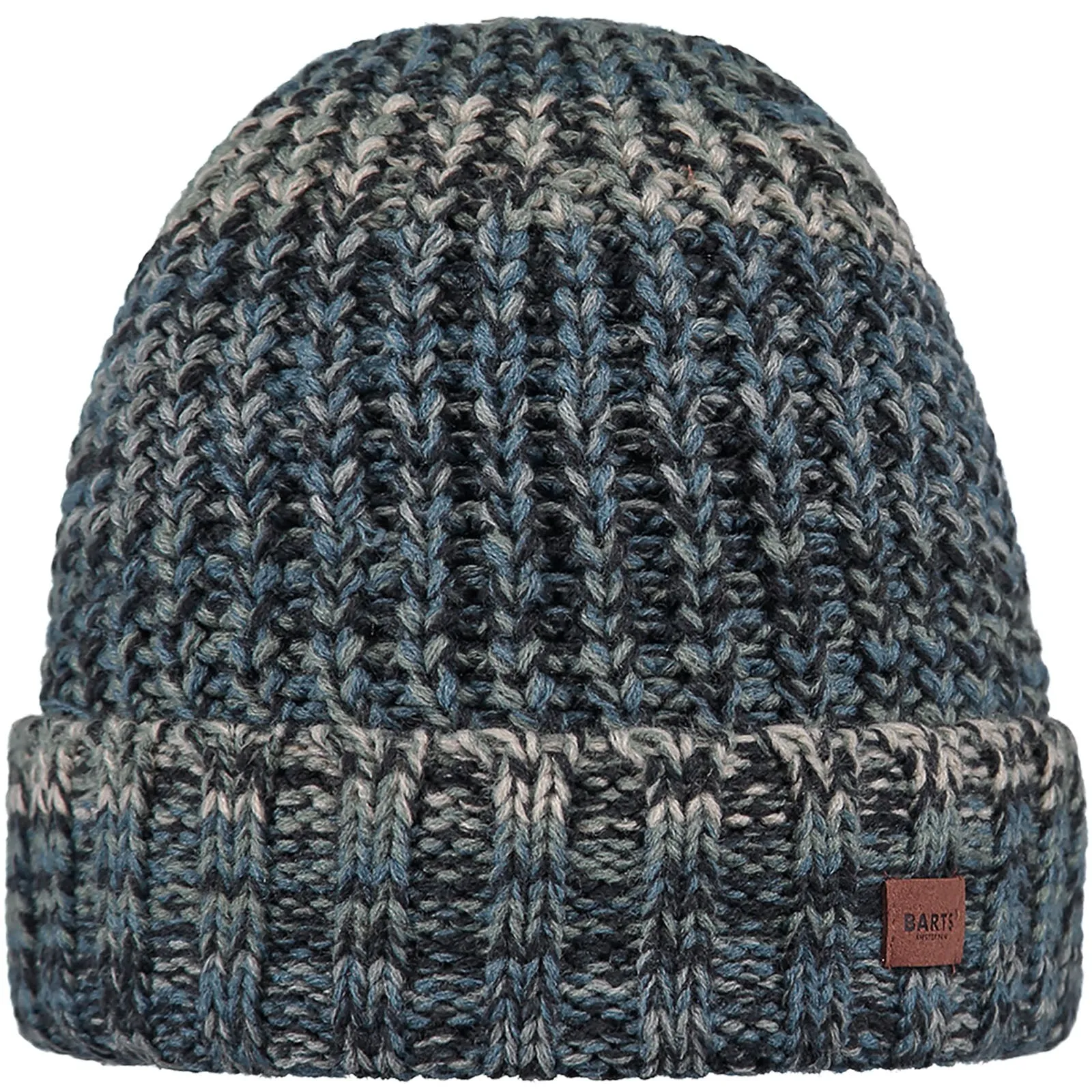 Barts Mens Akotan Chunky Knit Cuffed Beanie Hat