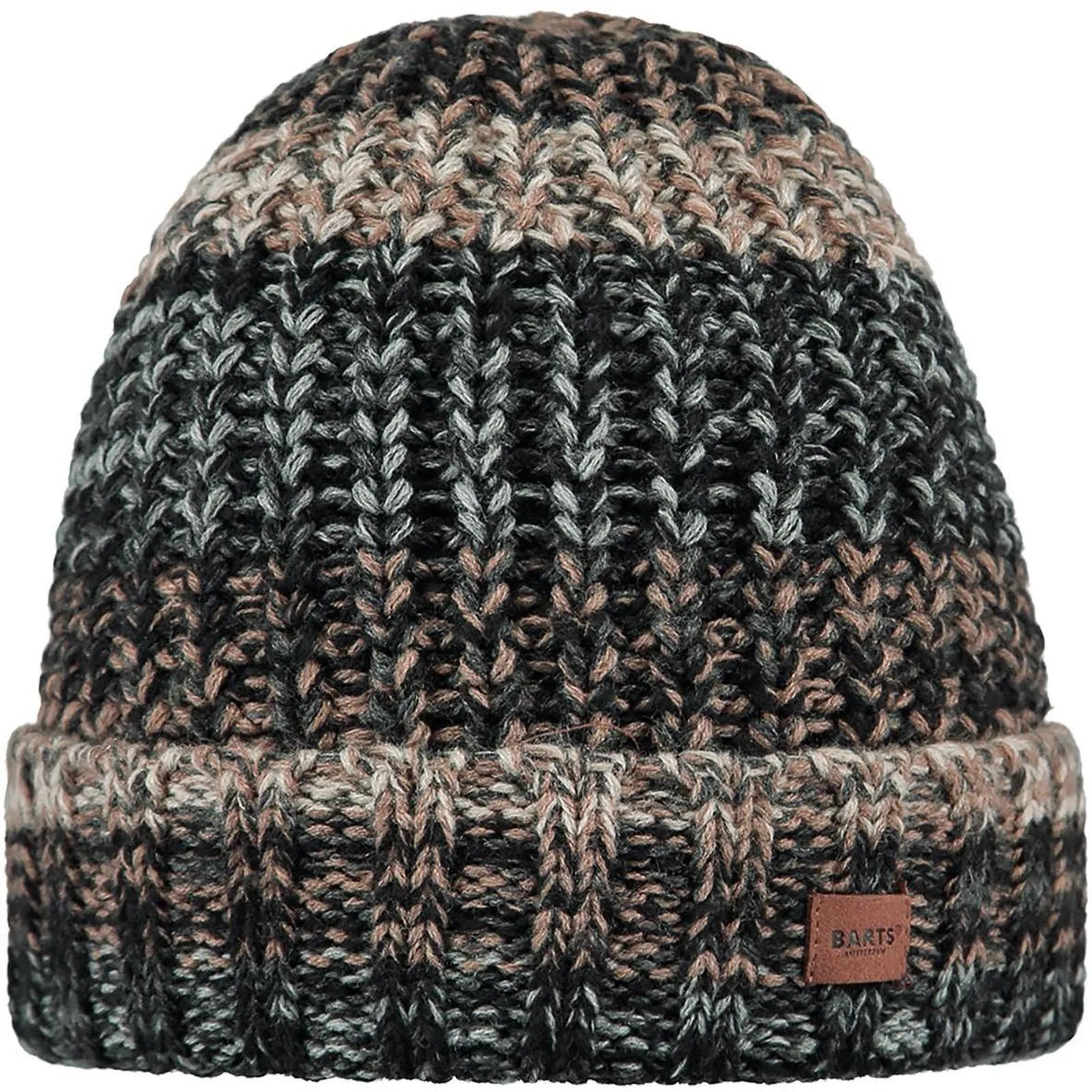 Barts Mens Akotan Chunky Knit Cuffed Beanie Hat