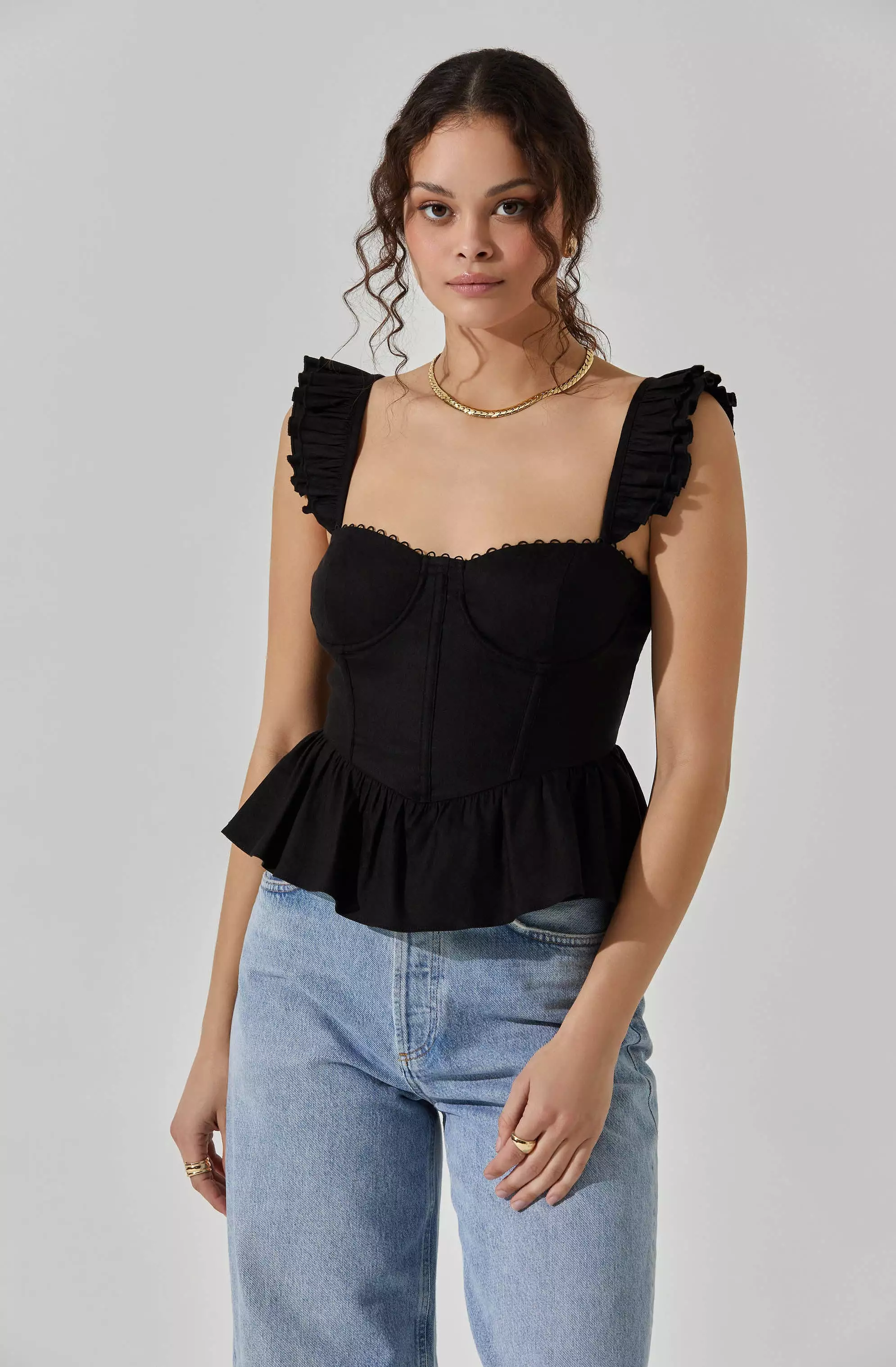 Baylin Peplum Top