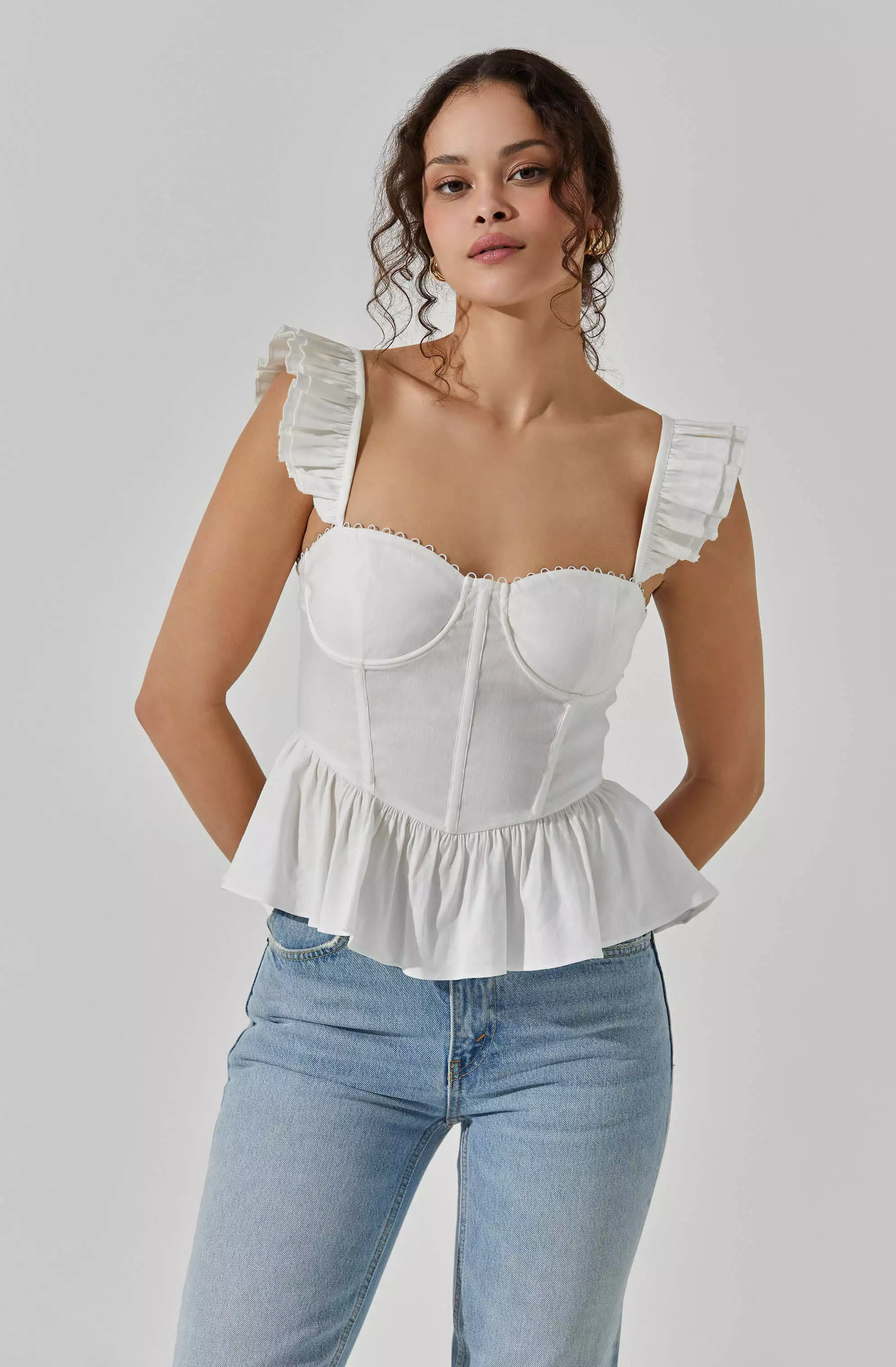 Baylin Peplum Top