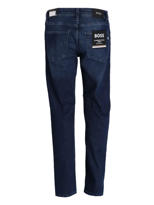 BOSS BLACK Boss Straight Leg 'Maine' Jeans - Blue