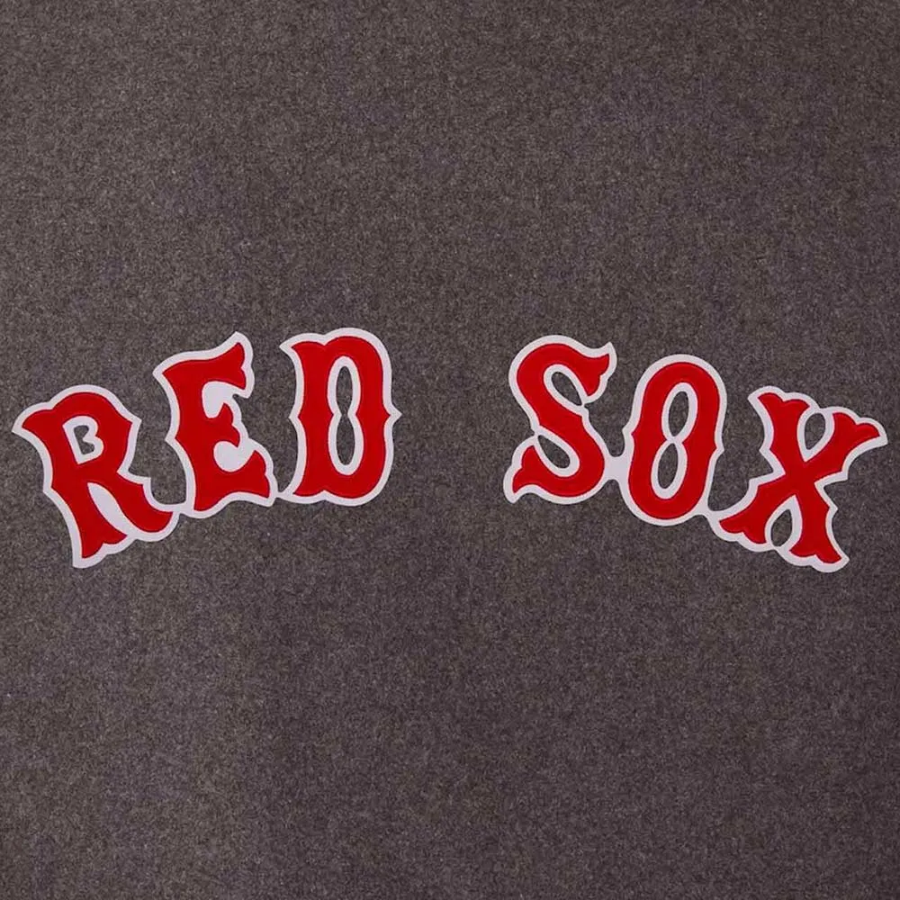 Boston Red Sox Charcoal and Navy Varsity Jacket