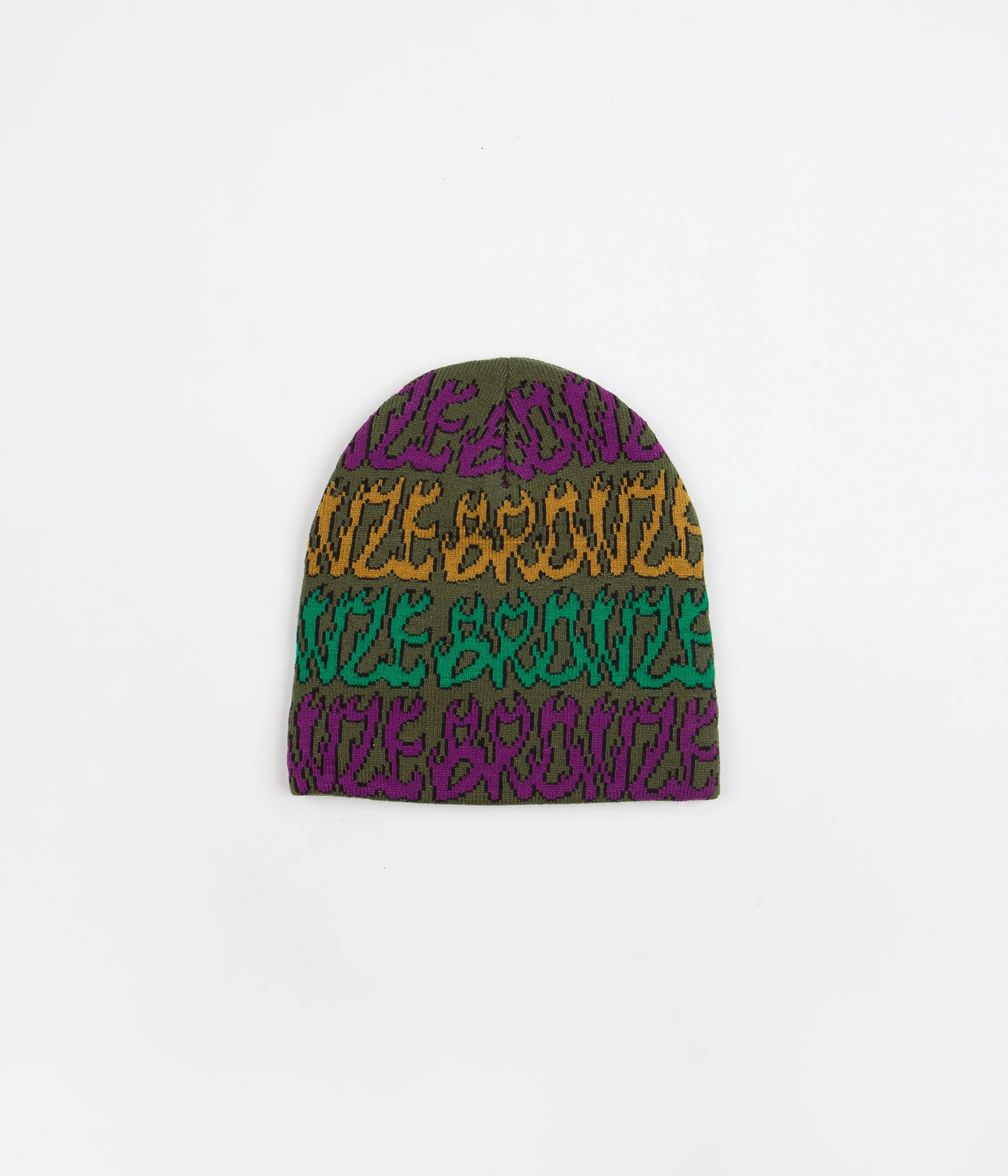 Bronze 56K Flame Beanie - Olive