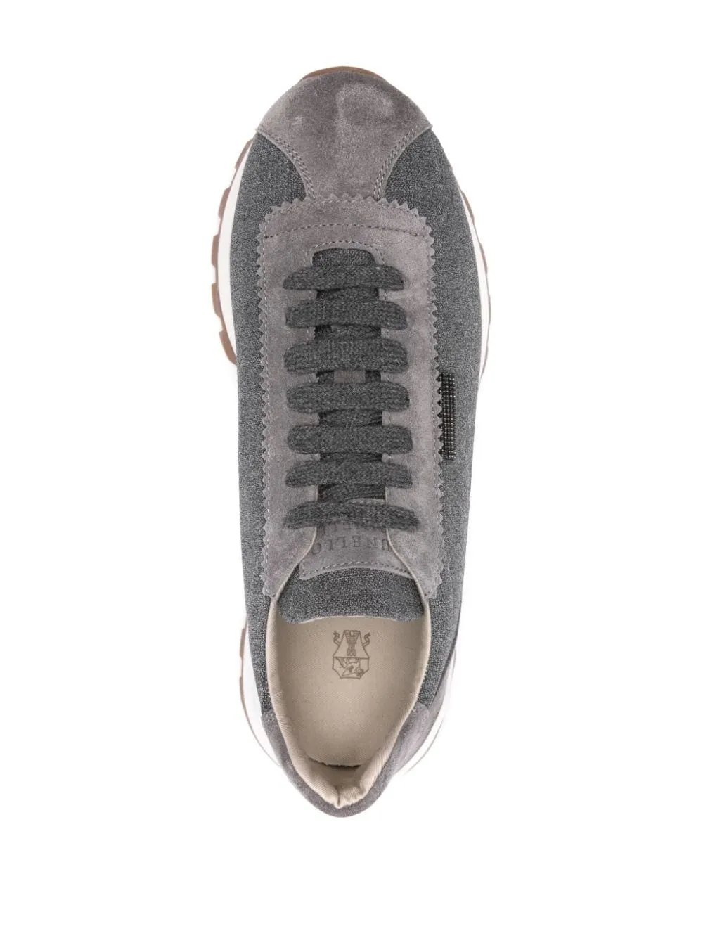 Brunello Cucinelli    Brunello Cucinelli Sneakers With Inserts