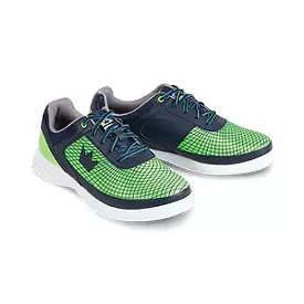 Brunswick Mens Frenzy Navy Green Bowling Shoes