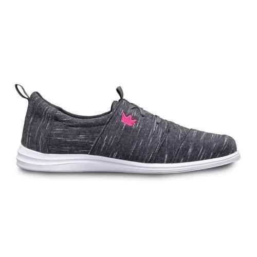 Brunswick Womens Envy Charcoal Bowling Shoes