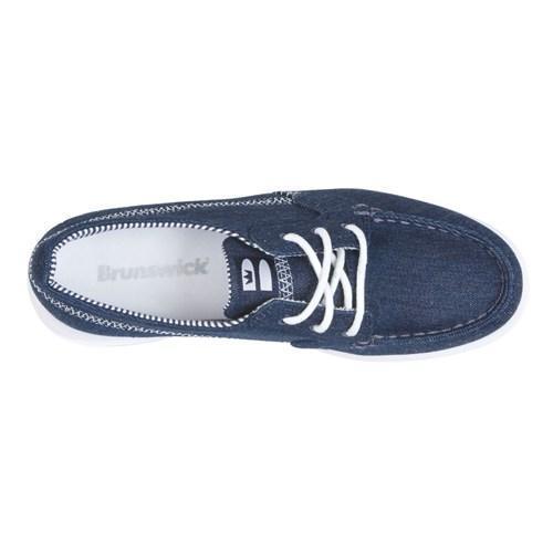 Brunswick Womens Karma Denim Bowling Shoes