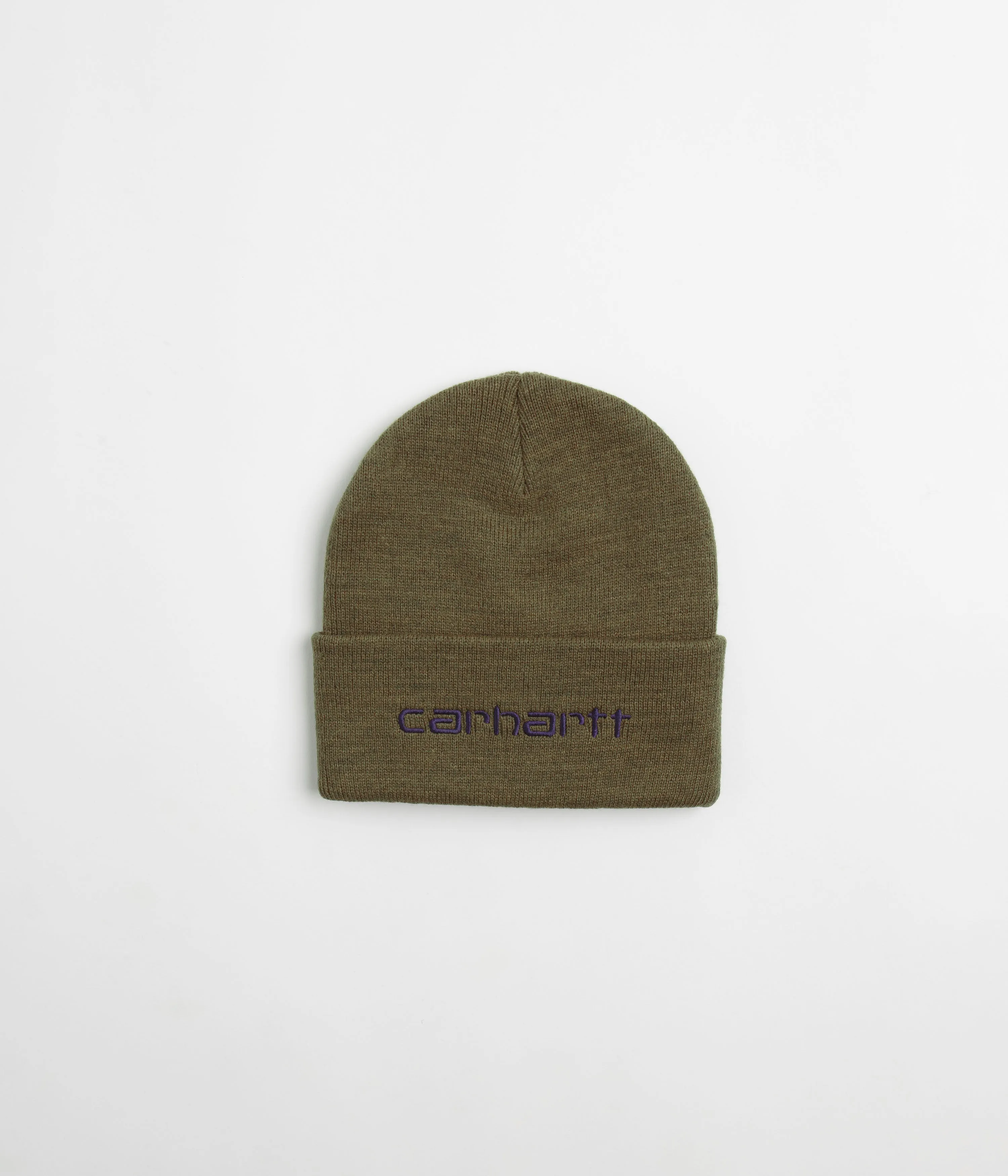 Carhartt Script Beanie - Highland / Cassis