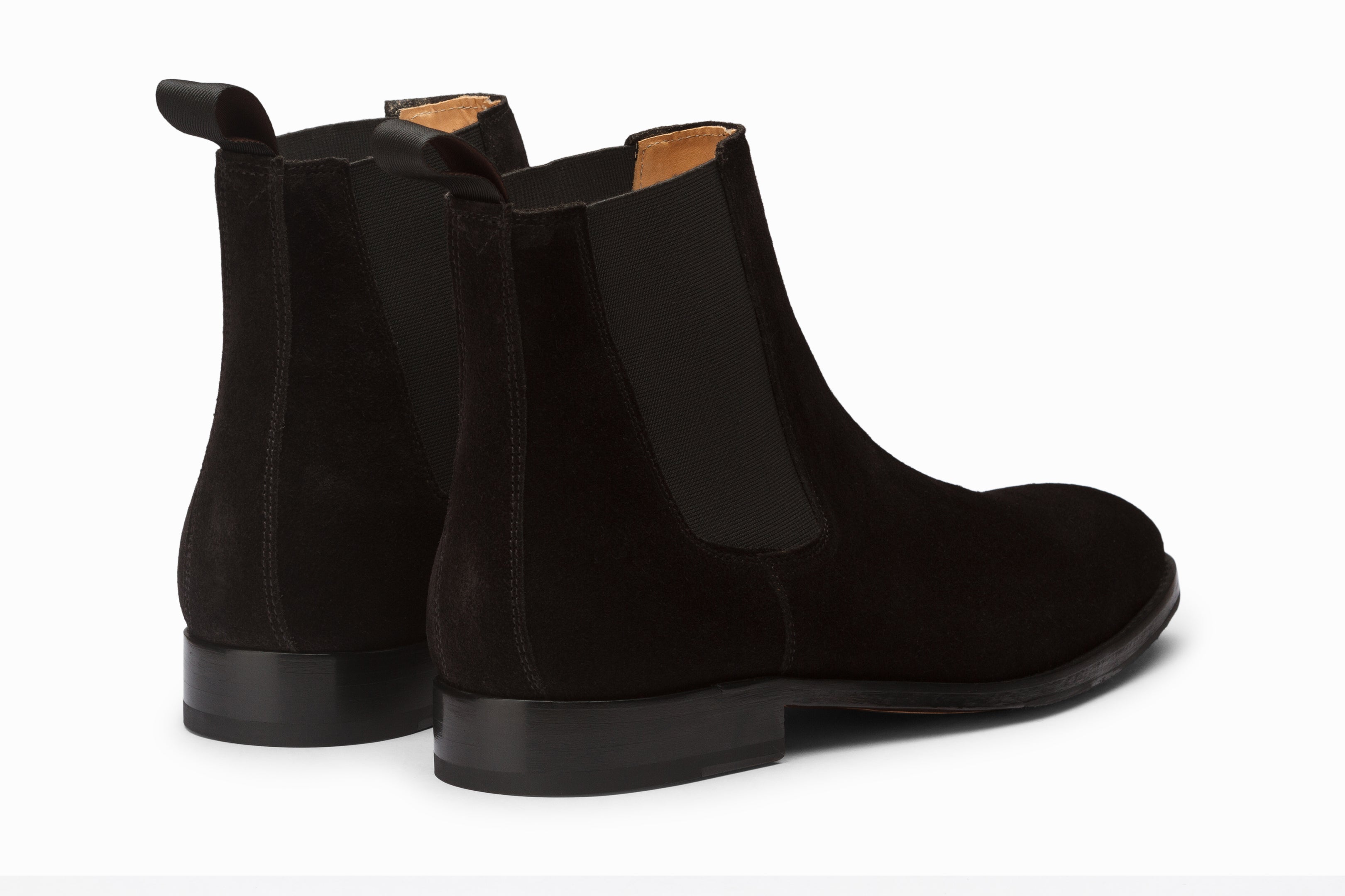 Chelsea Boot - Black Suede