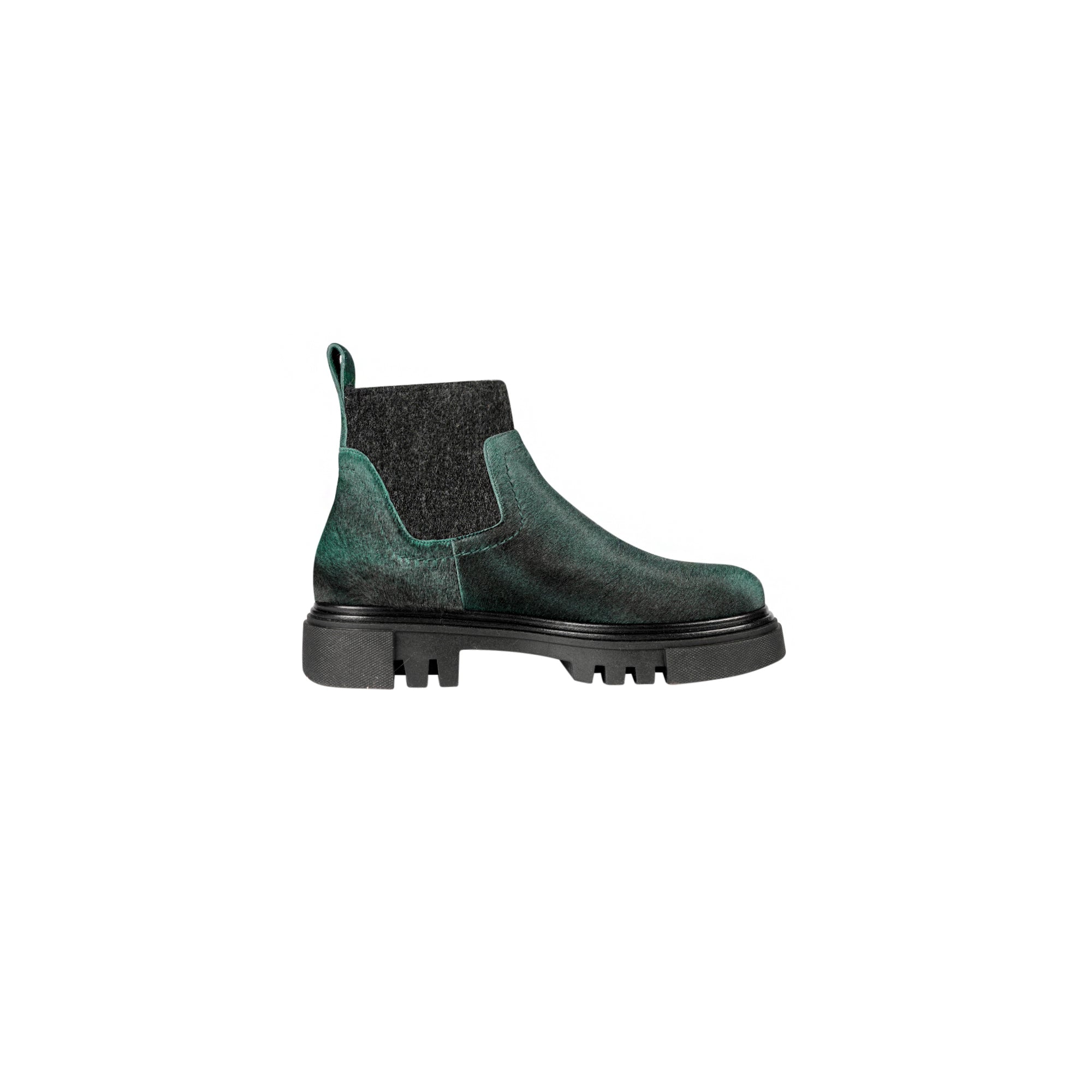 Chelsea Boot Pony Striato Green