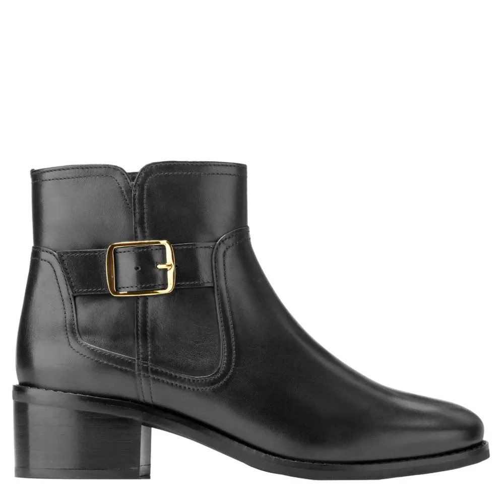 COLE HAAN  WOMENS THAYER BUCKLE ANKLE BOOT