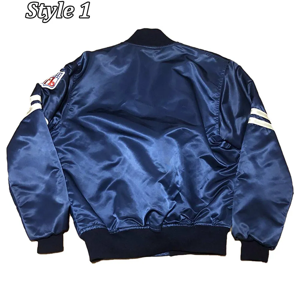 Dallas Cowboys 1990’s Satin Navy Blue Jacket