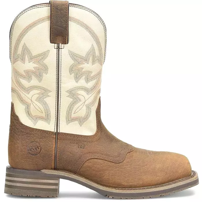 Double H Men's Hingham 10 Comp Toe Western Work Boot -Brown- DH4150