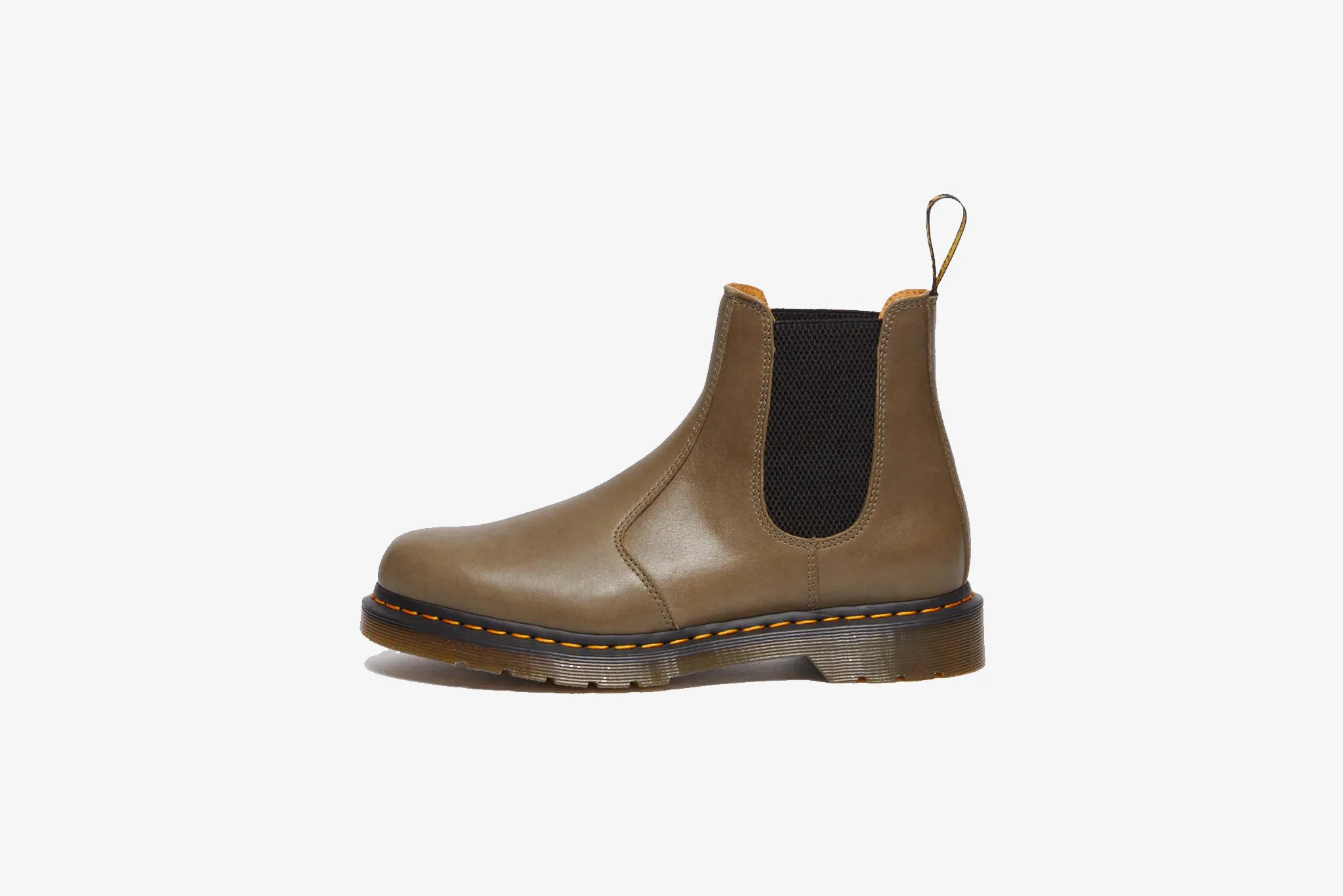 Dr. Martens 2976 Carrara Leather Chelsea Boot M - Olive