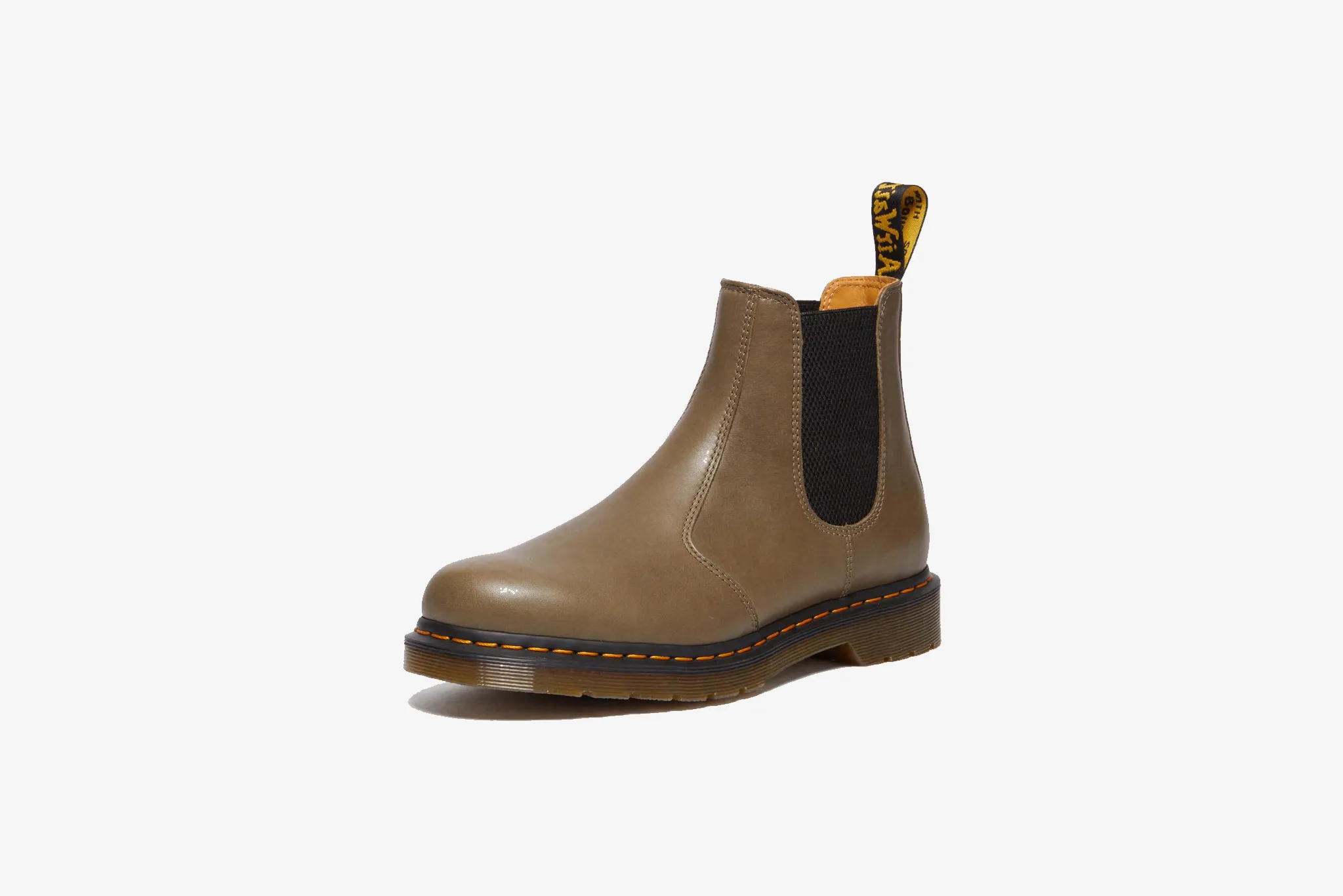 Dr. Martens 2976 Carrara Leather Chelsea Boot M - Olive