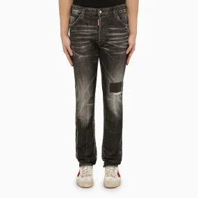 Dsquared2    Dsquared2 Black Washed Jeans With Denim Wears