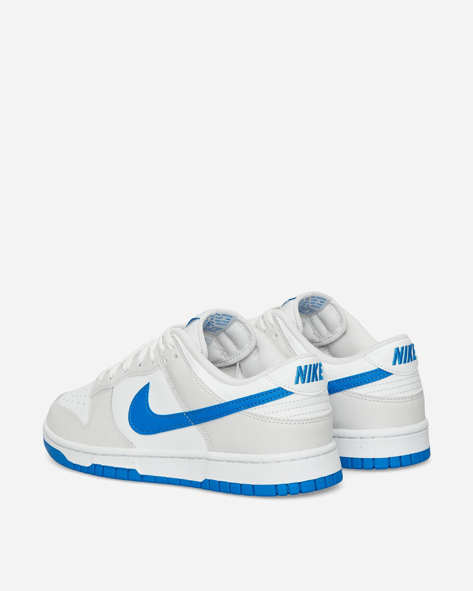 Dunk Low Sneakers Summit White / Photo Blue