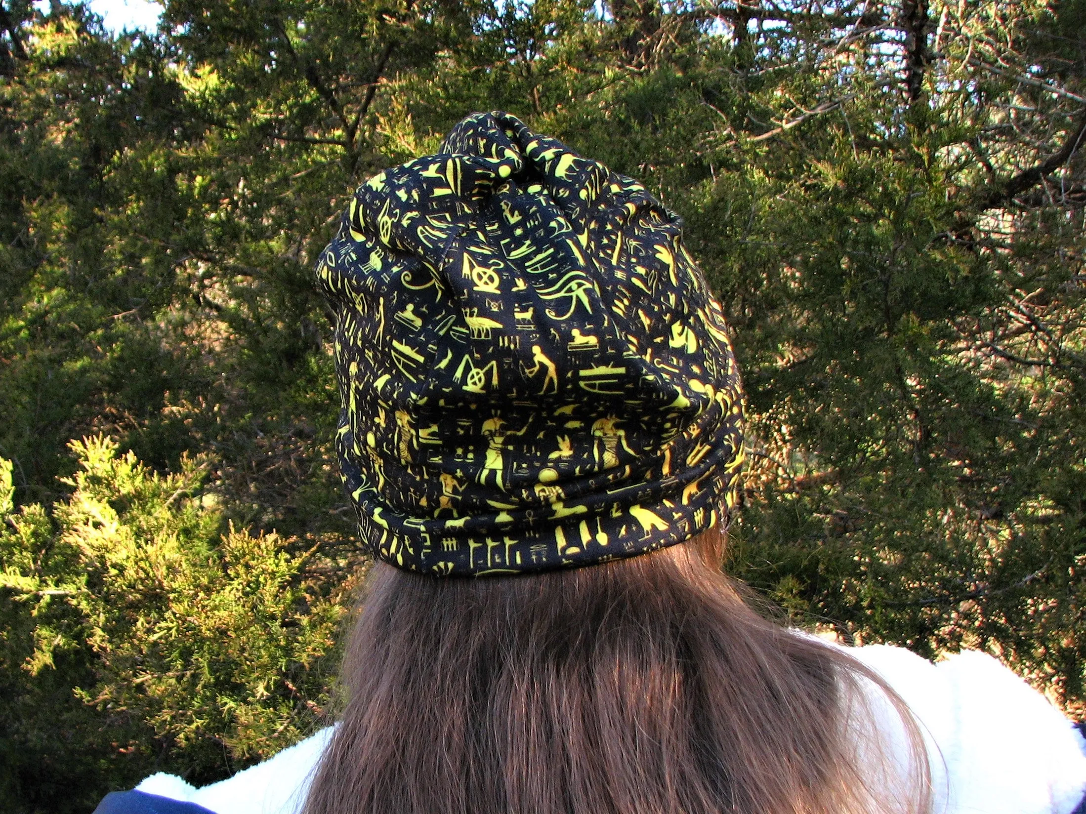 Egyptian Hieroglyphs Beanie