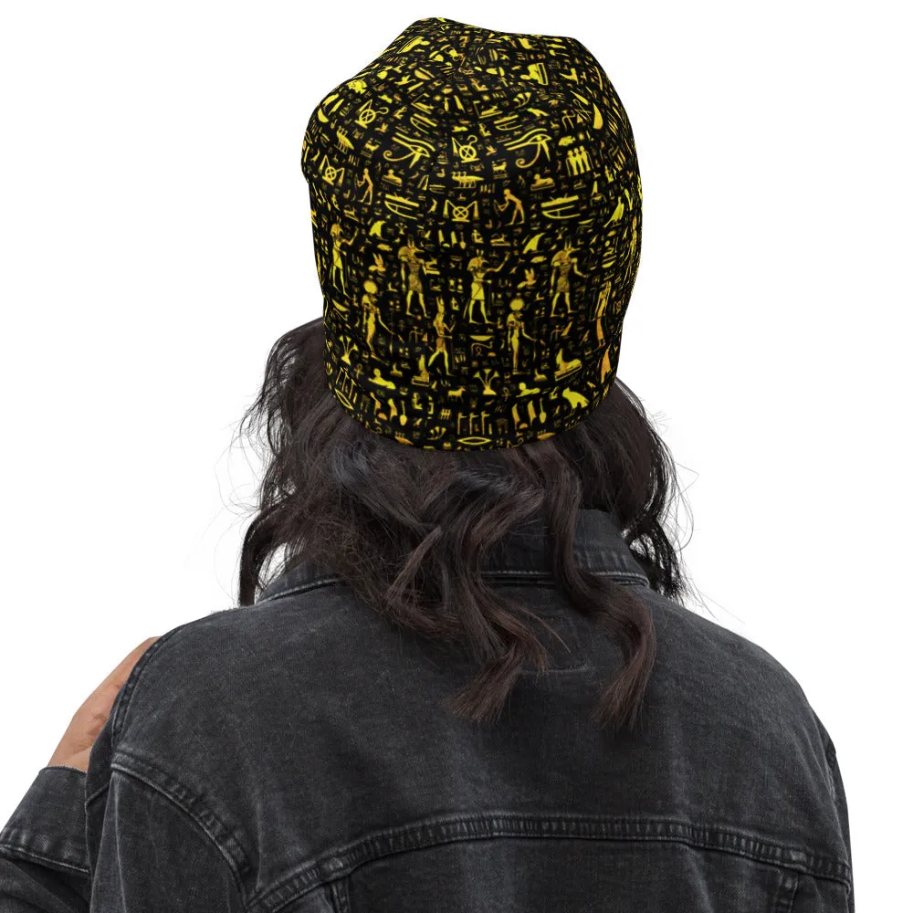 Egyptian Hieroglyphs Beanie