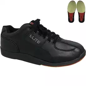 Elite Atlas Black Mens Bowling Shoes