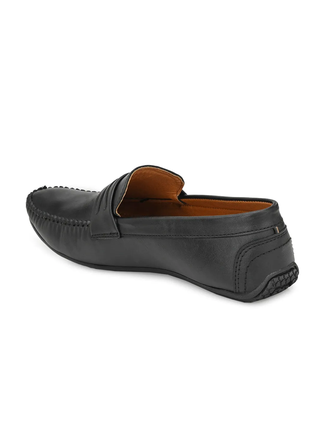 Fentacia Men Black Casual Loafers