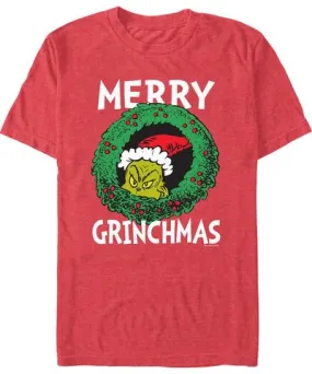 Fifth Sun Men's Merry Grinchmas Short Sleeve T-Shirt