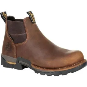 GEORGIA BOOT EAGLE ONE STEEL TOE WATERPROOF CHELSEA WORK BOOT