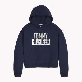 Girls  Cotton Terry Logo Hoody |  | Tommy Hilfiger