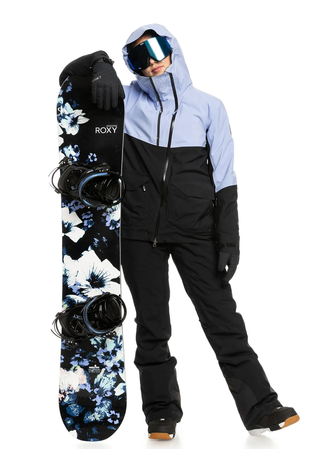 Gore-Tex Fizz Insulated Snowboard/Ski Gloves - True Black