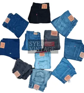 Grade A Levis 501 Jeans USA Origin 45kg Bale