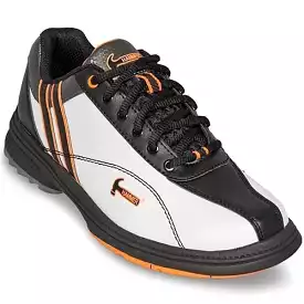 Hammer Womens Vixen White Black Orange Right Hand Wide Bowling Shoes