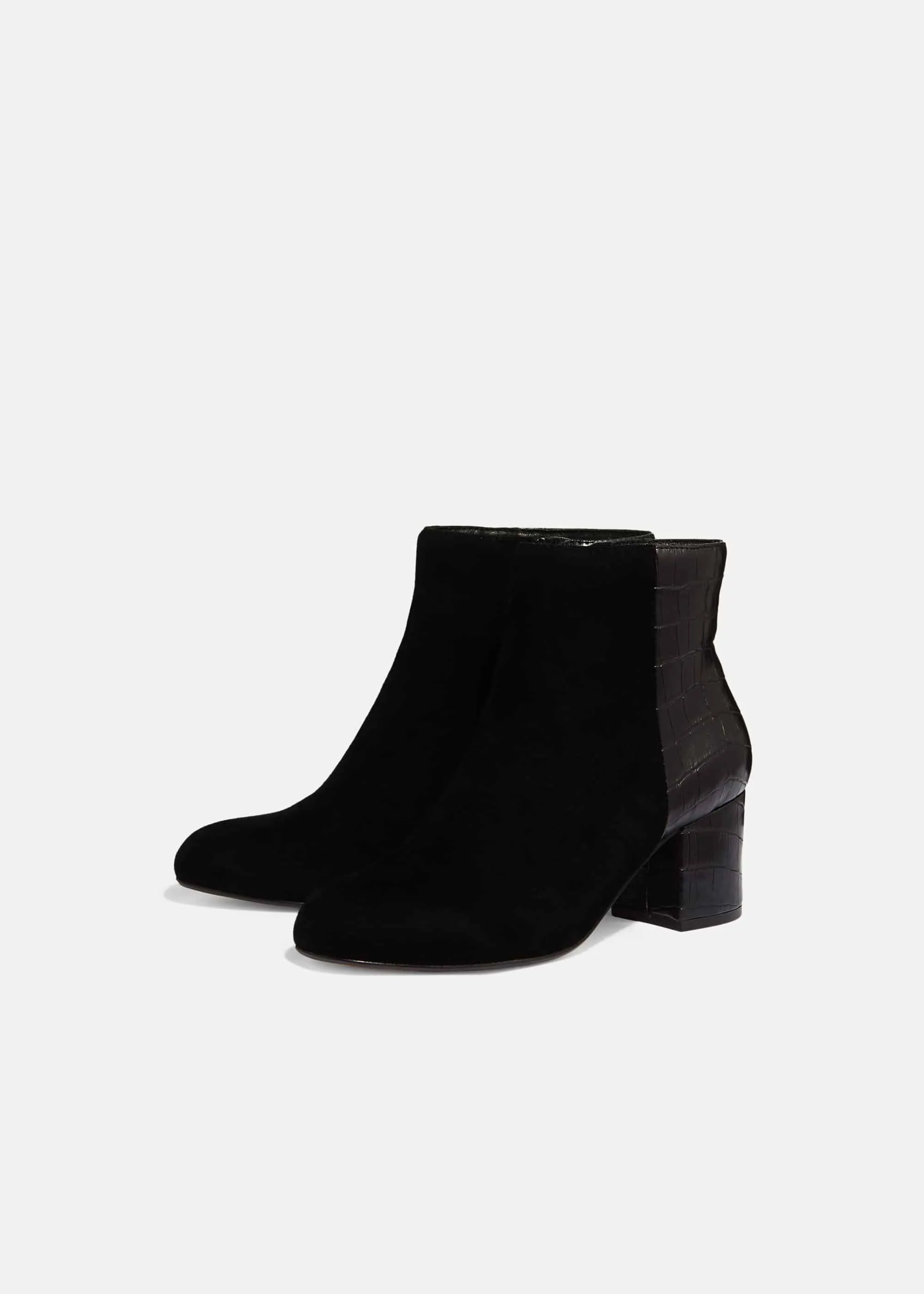 Helena Croc Ankle Boot