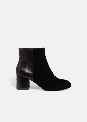 Helena Croc Ankle Boot