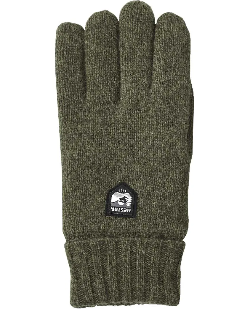 Hestra Basic Wool Gloves Olive